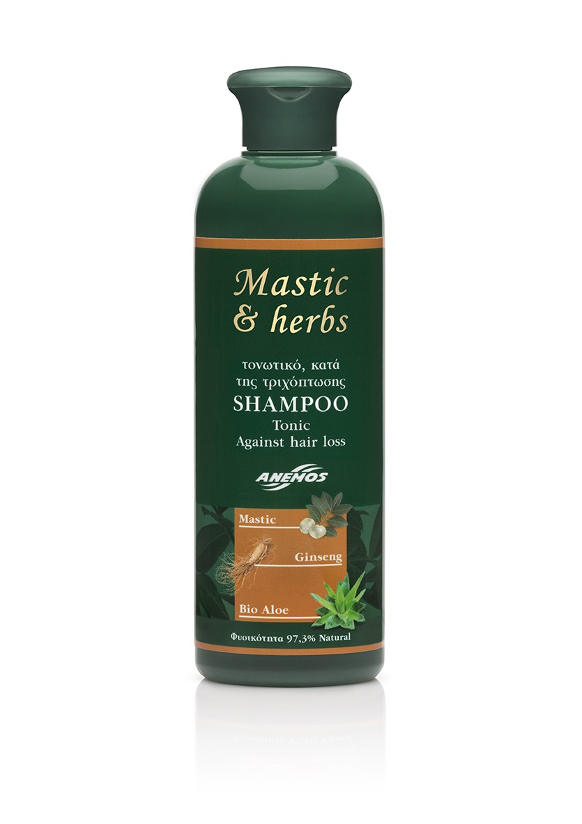 Shampoo mastic & herbs Tonic, against hair loss 300ml Shampoo mastic & herbs Tonic, against hair loss 300ml