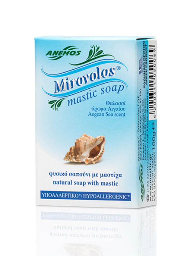 Blue Mirovolos Soap With Mastic Blue Mirovolos Soap With Mastic
