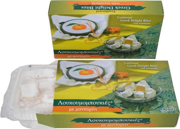 Greek Delight with mandarin (tangerin) 200g Greek Delight with mandarin (tangerin) 200g
