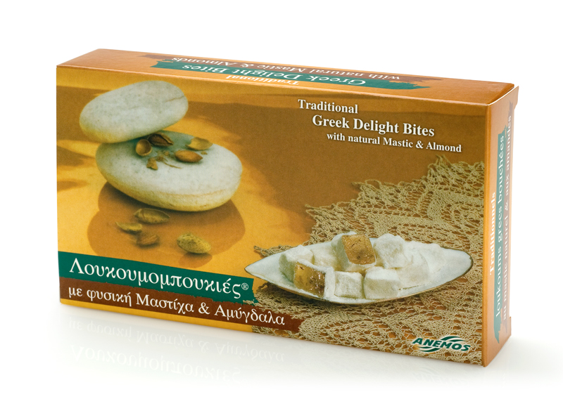 Greek Delight with natural mastic and almonds 200g Greek Delight with natural mastic and almonds 200g
