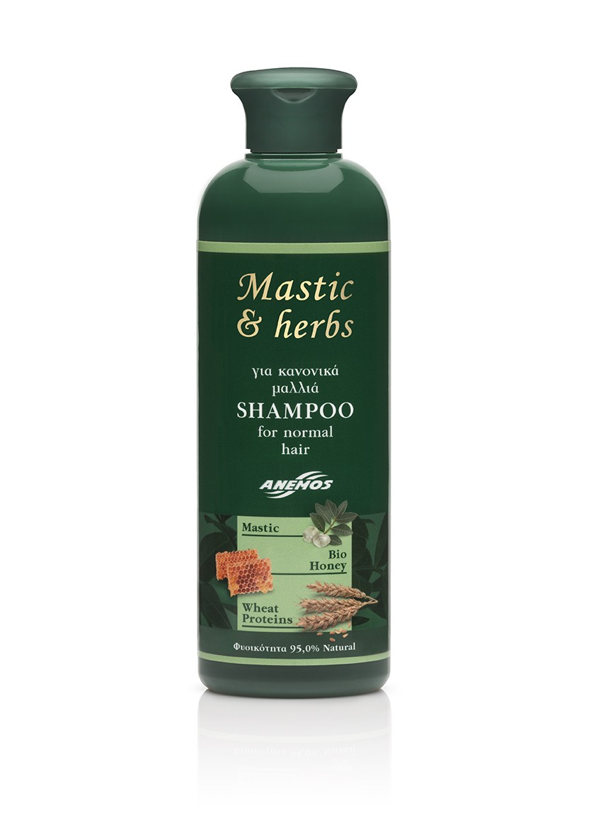 Shampoo mastic & herbs for normal Hair 300ml Shampoo mastic & herbs for normal Hair 300ml