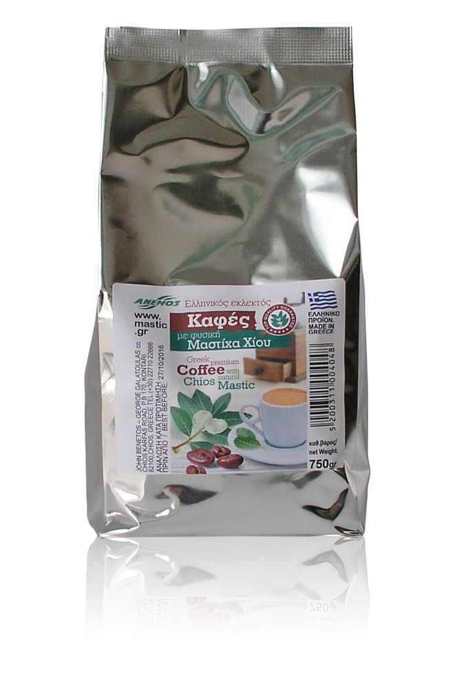 Greek coffee with mastic 750g Greek coffee with mastic 750g