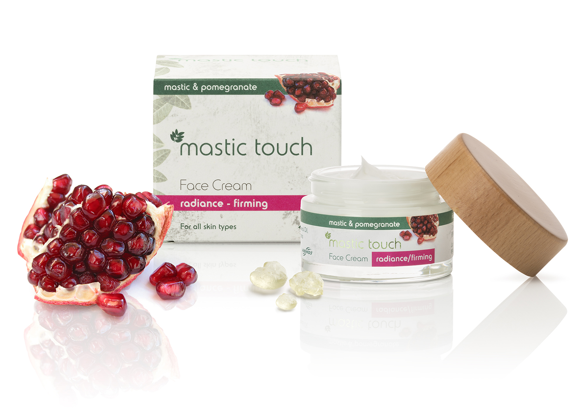 Radiance - Firming face cream with mastic & pomegranate 50ml Radiance - Firming face cream with mastic & pomegranate 50ml