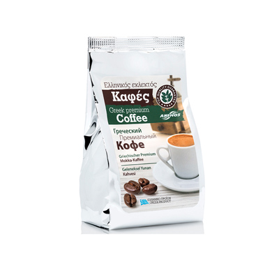 Greek coffee with mastic